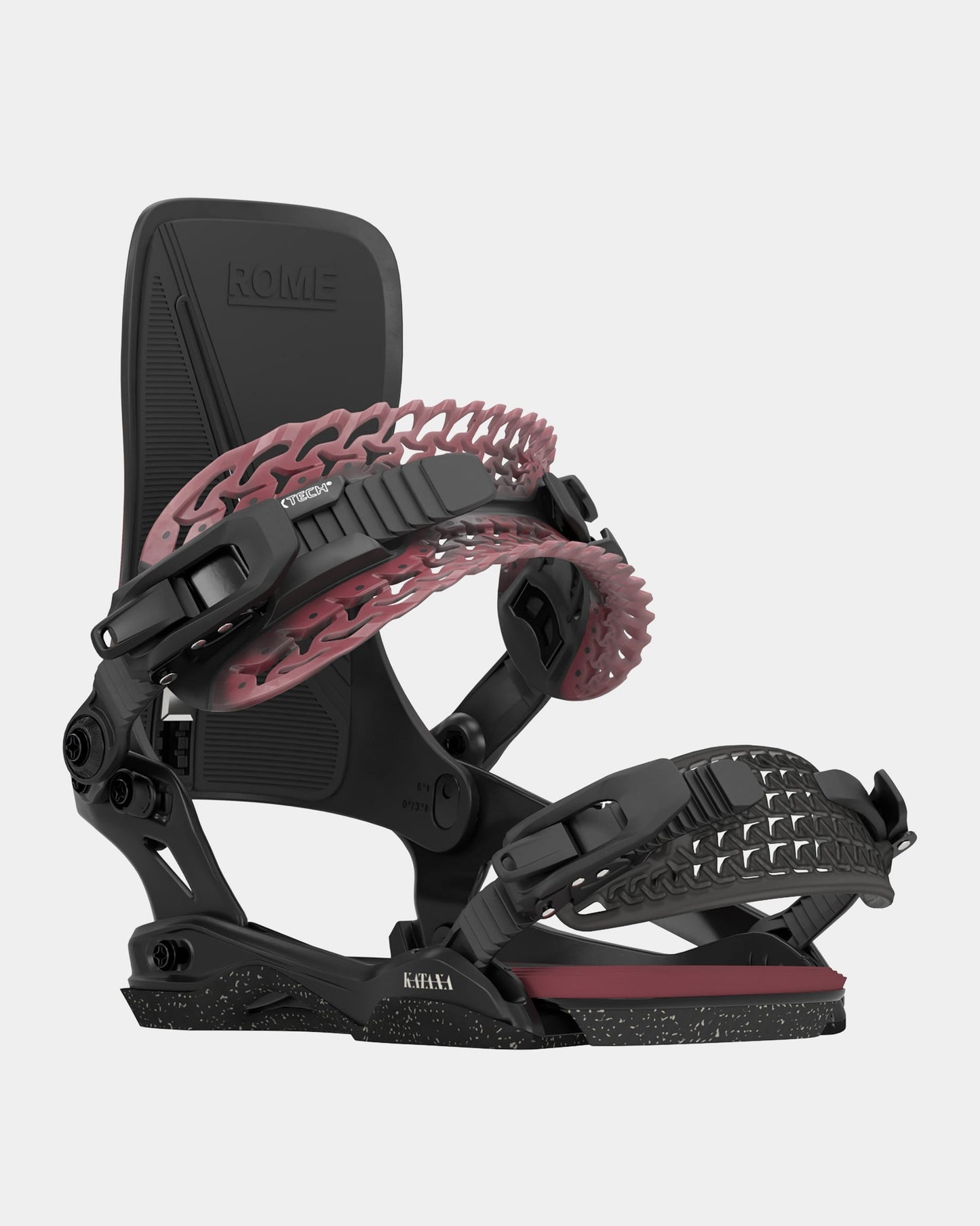 Rome Katana Womens Black/Burgundy