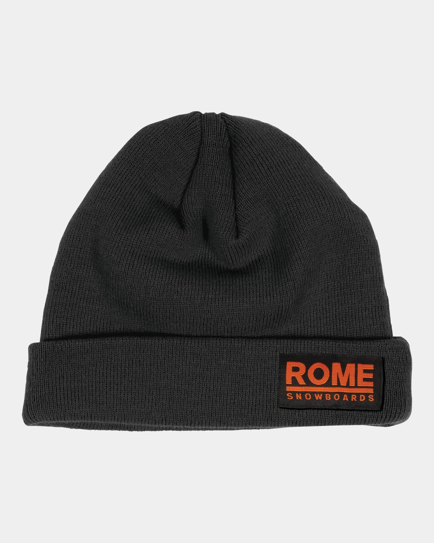 Rome Logo Beanie Black