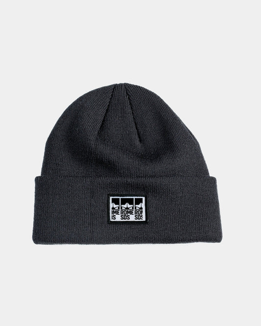 Rome Logo Beanie Black