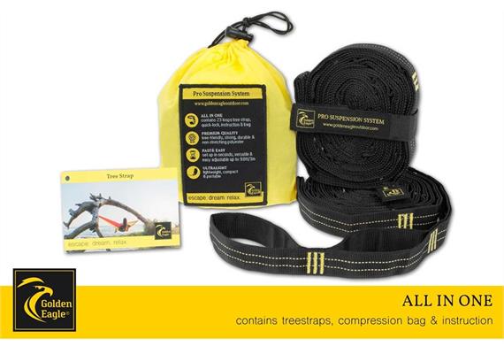 Golden Eagle Aufhängeset 3m - Black
