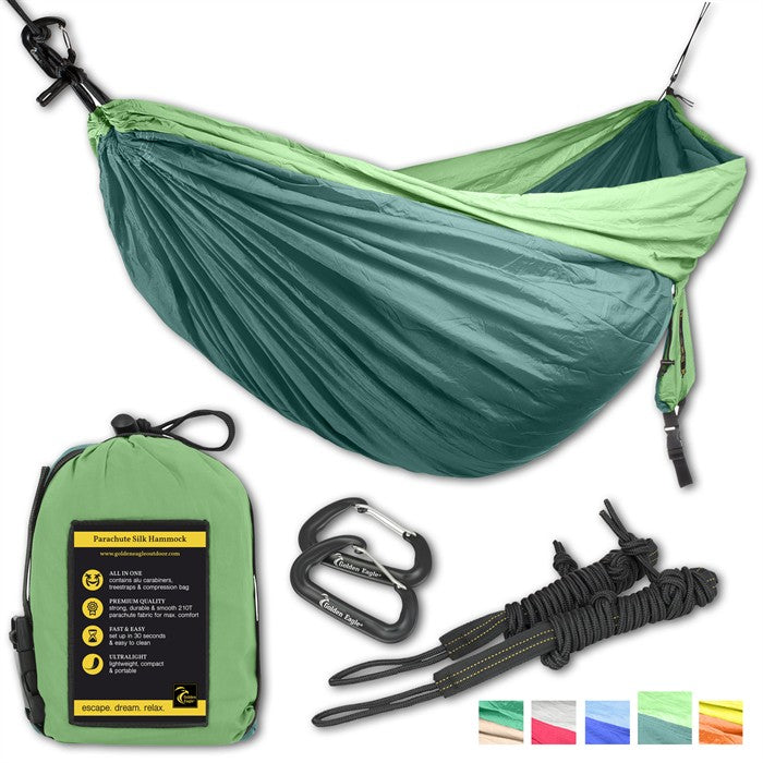 Golden Eagle Hammock Double - Green
