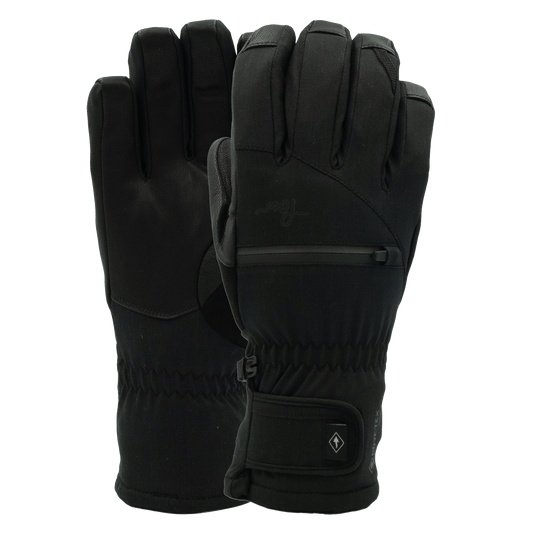 POW Cascadia GTX Short Glove Leather Black