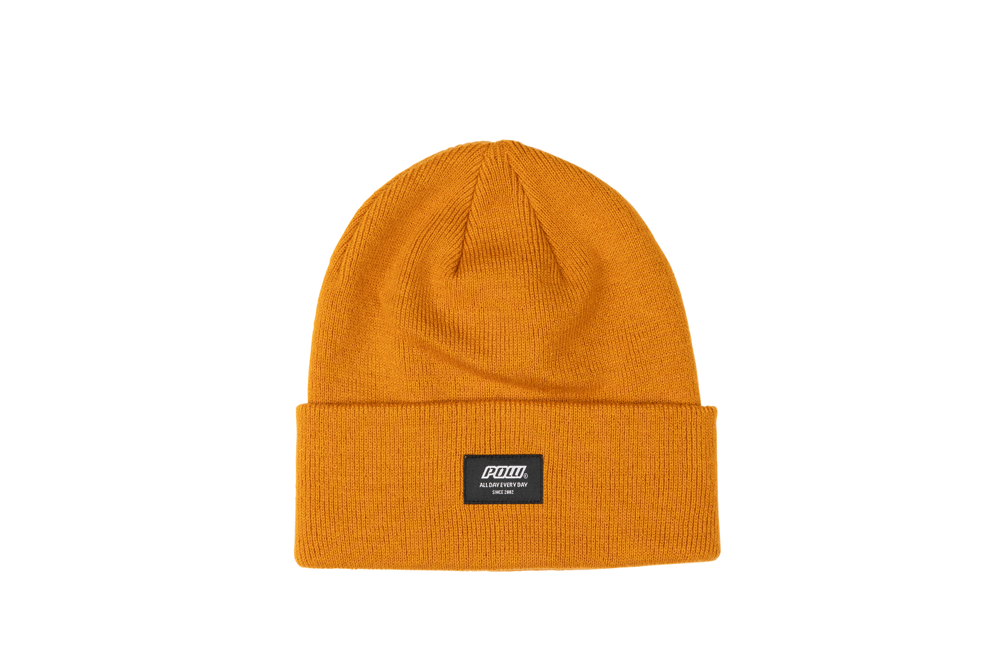 Pow Logo Beanie Heather Orange