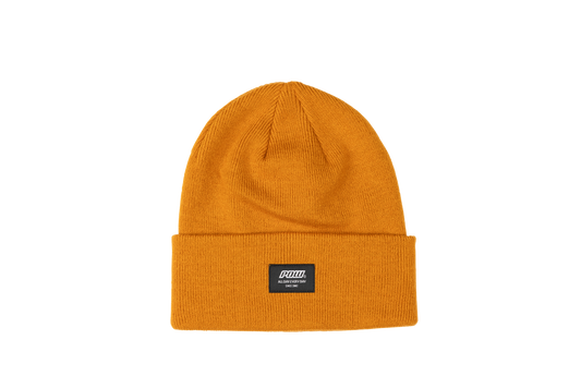 Pow Logo Beanie Heather Orange