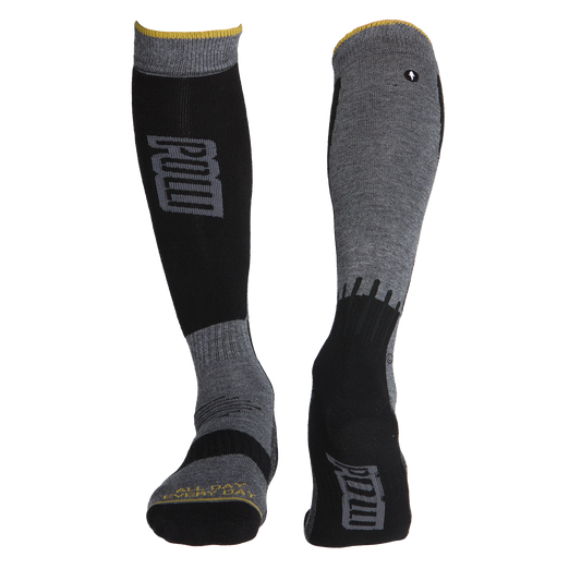 Pow Royal Snowboard Sock Black