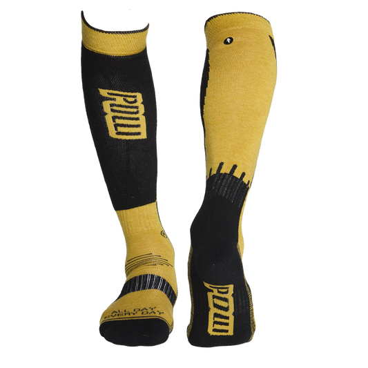 Pow Royal Snowboard Sock Dusty Citron