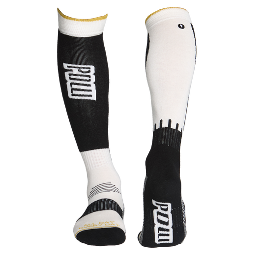 Pow Royal Snowboard Sock White
