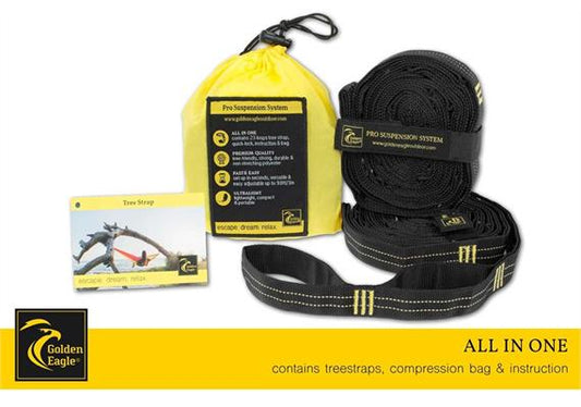 Golden Eagle Aufhängeset 3m - Black
