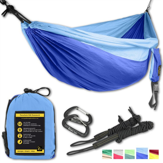 Golden Eagle Hammock Single - Blue